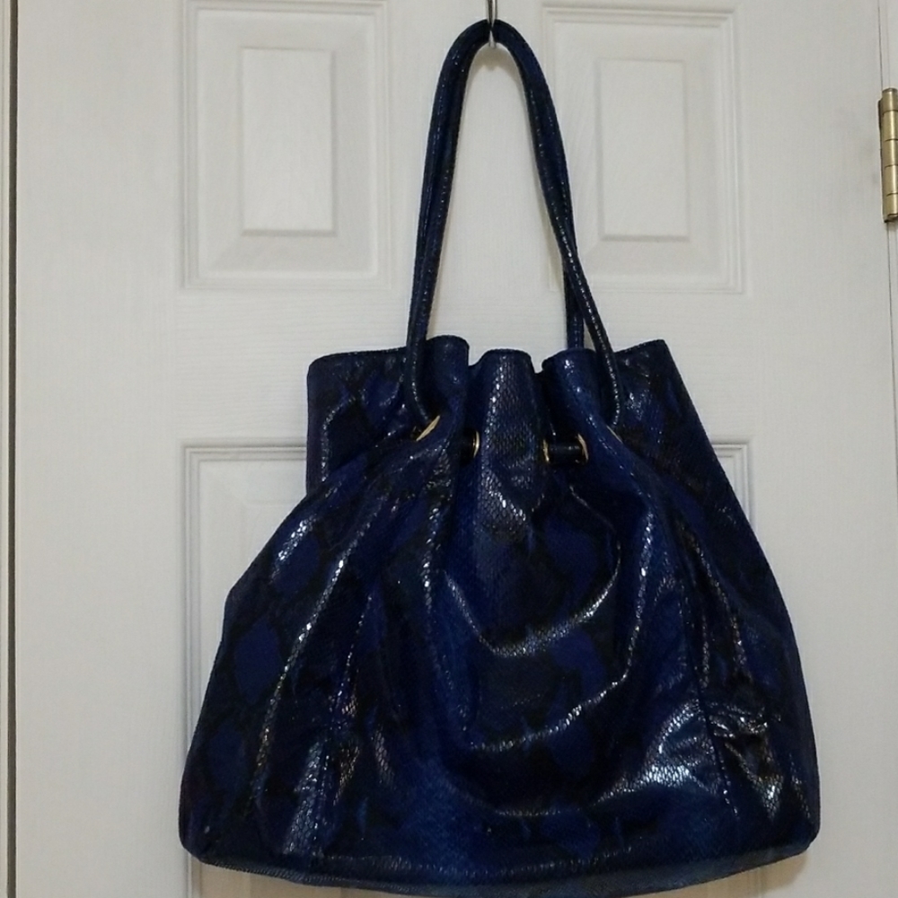 Gianni Bini blue handbag - Picture 1 of 6